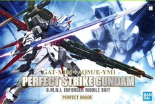 Bandai Pg Perfect Strike Gundam 1/60 Perfect Grade Gunpla Seed
