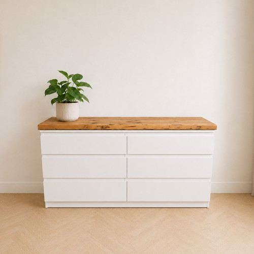 Deckplatte altholz für ikea - altholz,