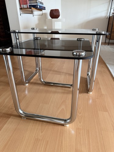 Vintage rauchglas chrom - rauchglas,
