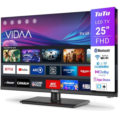 Fernseher zoll full - 25, hd