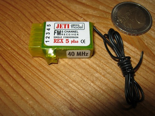 Empfänger für servos jeti - 5,