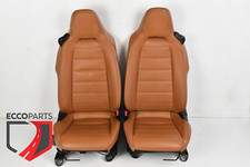 Sitz links rechts Set Leder Fiat 124 Spider RHD