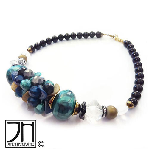Kunststoff modeschmuck hals - kunststoff,