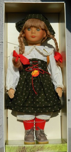 Steiff puppe ulla - *,