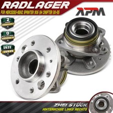2x Radnabe Radlagersatz Hinten für Mercedes-Benz Sprinter 906 VW Crafter 30-35