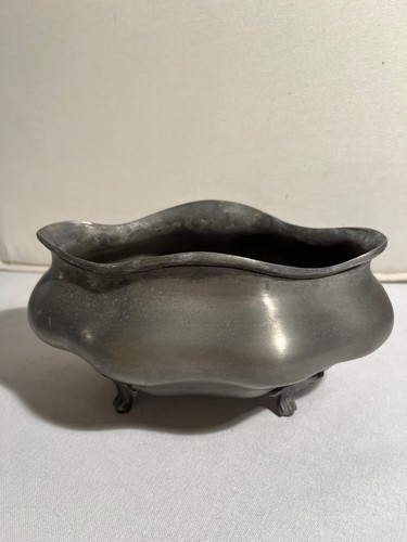 Ovale dekoschale aus - aus, zinn