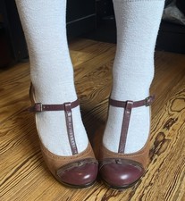 Leder high heel schuhe hübsch - heel,
