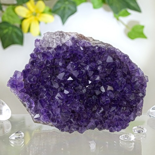 Amethyst drusenstück stufe - amethyst,