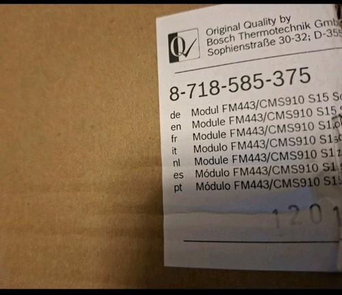Buderus modul fm443 cms910 s15 - modul,