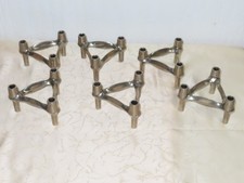 Wohl BMF- Nagel Quist  Kerzenhalter, 6x  Kerzenständer, Stecksystem, 70er Jahre