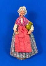 SANTON Alte Frau Tonkrug