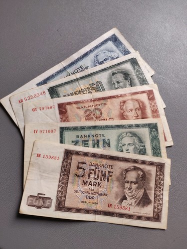 Banknoten 100 mark 1964 ddr - 5-100,