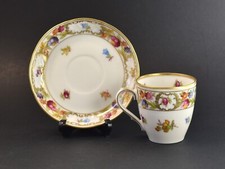 Porzellan Mokkatasse Dekor Dresden Schumann Arzberg Bavaria Germany (3)