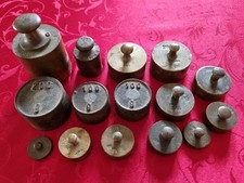 KONVOLUT alte antike Gewichte