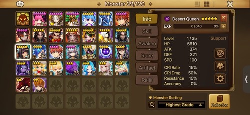 Summoners war starter ld5 - starter,