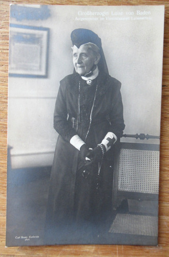Alte postkarte großherzogin - alte,