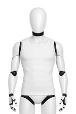 Bauchweg Bodyshaper Weste Slimming T-Shirt Men Miederbody Shapewear Figurformer