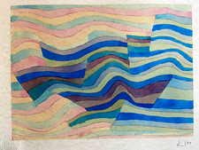 Paul Klee Lithographie COA
