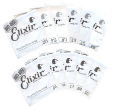 Elixir Anti-Rust plain steel Einzelsaiten für Westerngitarre oder E-Gitarre