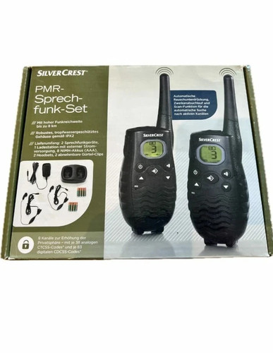 Silvercrest pmr sprechfunk set - silvercrest, sprechfunk-set