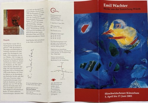 Emil wachter signiert 2012 - emil,