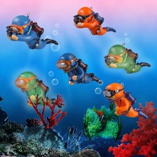 Aquarium harz deko set - set:, mini