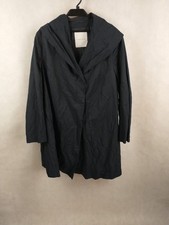 Erich Fend Leichte Mantel Jacke Gr. 52 Plus Size Baumwollemischung Lagenlook