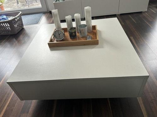 Quadratischer couchtisch 80x80 - quadratischer,