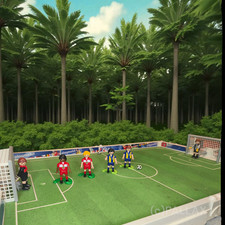 PLAYMOBIL 4725 GROSSE FUSSBALL-ARENA IM KLAPPKOFFER  / 2012