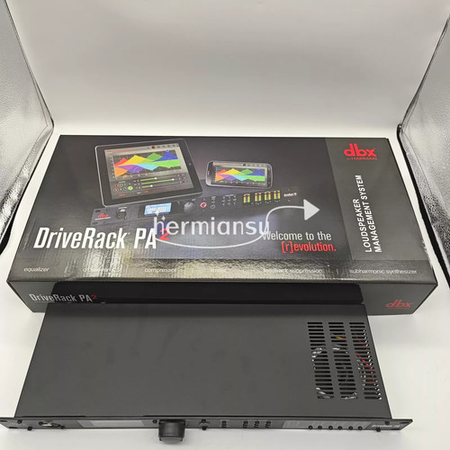 New dbx driverack - driverack, pa2