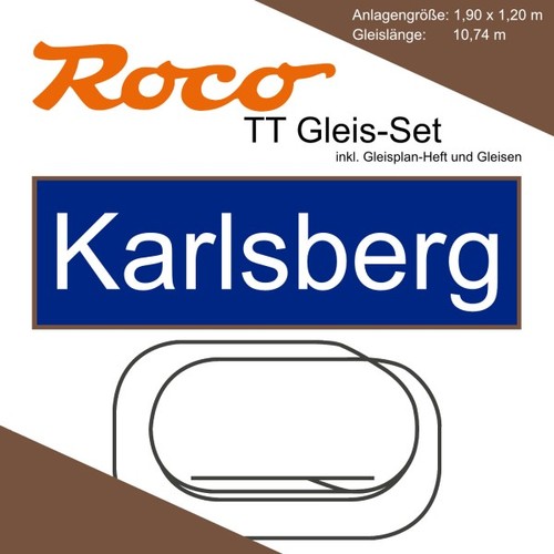 Roco karlsberg gleis - karlsberg,