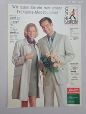 alter Mode-Prospekt Bruno