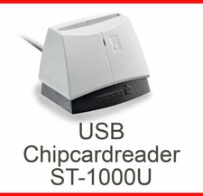 CHERRY ST-1000U USB CARDMAN 2020 CHIPCARDREADER HBCI HOMEBANKING WINDOWS XP 7 10