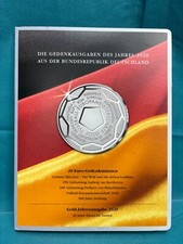 FOLDER MÜNZFOLDER FÜR 5x 20 EURO 2020 GEDENKAUSGABEN - OHNE MÜNZEN / LEER ORI #2