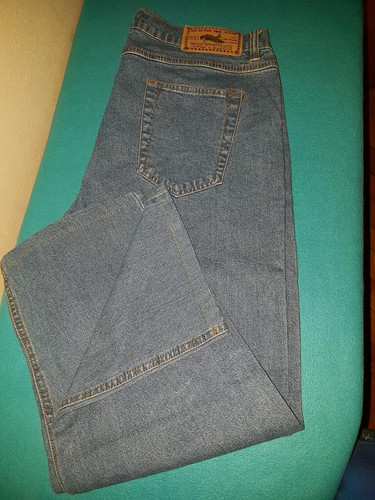 Jeanshose blau herren gr - 3/4,