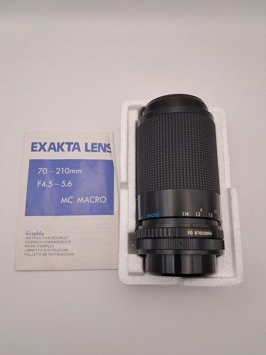 Exakta objektiv 210mm macro - exakta, 70-210mm