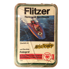 ASS Spielkarten Altenburg Stralsunder Quartett Flitzer Renn- u. Sportboote