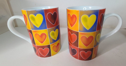 Dessina colorful hearts cups - dessina,