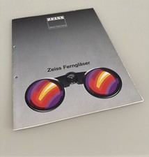 Rar Deutsch CARL ZEISS West Germ Katalog Prospekt Heft Broschüre Fernglas Dialyt