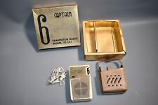 Taschenradio Captain Transistor Radio YT-161 OVP Defekt/g5