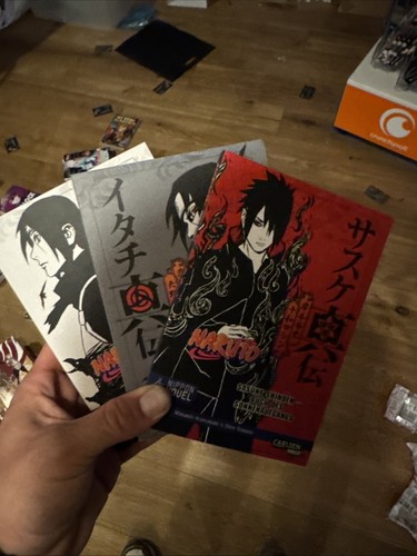 Naruto light novel set - set, sasuke