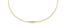 Bunz halsreif gelbgold 750 - gelbgold, 750/000