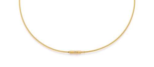 Bunz halsreif gelbgold 750 - bunz,