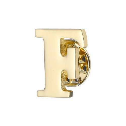 Buchstaben-Anstecknadeln