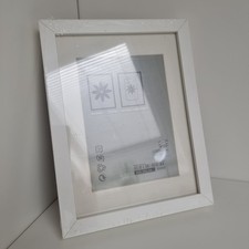 IKEA Ribba Rahmen weiß Glas