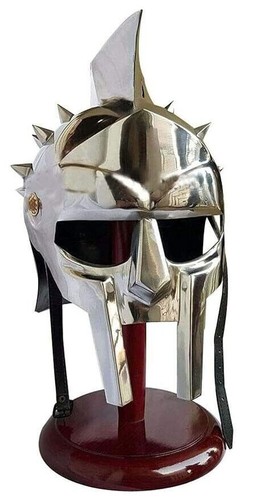 Roman gladiator armor helmet - roman,