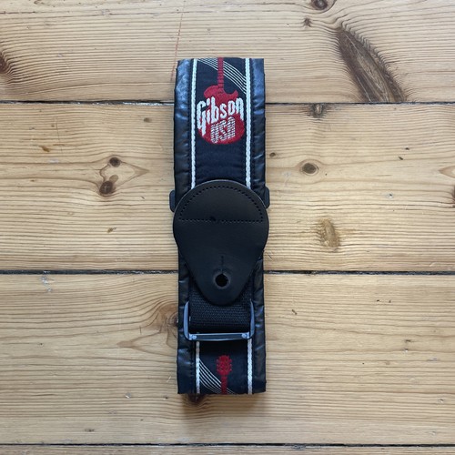 Gibson schwarzer leder - schwarzer,