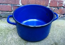 Emaille großer Kochtopf Topf