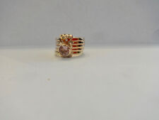 Top Morganit Ring 0,90 ct. 17 Brillanten 0,24 ct. Makellos , alle Ringgrößen.