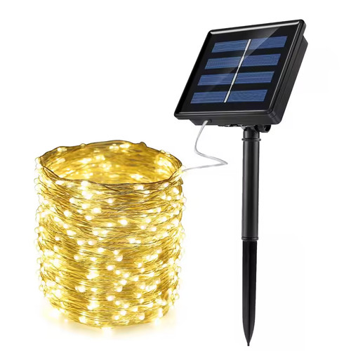 12m 100 led - 12m, solar